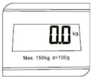 0.0 kg Max. 150kg d=100g