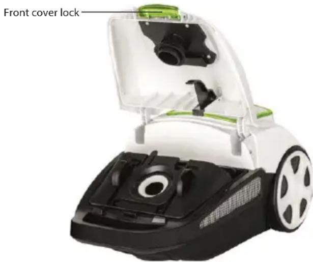 Front cover lock