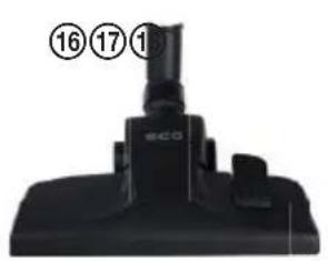 ECG VP S3010 - DESCRIPTION OF THE VACUUM CLEANER - 3