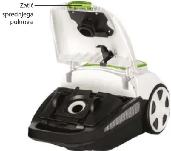 Zatič sprednjega pokrova