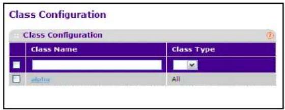 Class Configuration Class Configuration Class Name Class Type □ ● ● ● ● ● ● ● ● ● ● ● ● ● ● ● ● ● ● ● ● ● ● ● ● ● ● ● ● ● ● ● ● ● ● ● ● ● ● ● ● ● ● ● ● ● ● ● ● ● ● ○