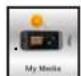 NETGEAR MyMedia - Tap the My Media button - 1