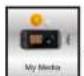 NETGEAR MyMedia - Tap the My Media button - 1