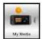 NETGEAR MyMedia - Tap the My Media button - 1