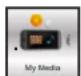 NETGEAR MyMedia - Tap the My Media button - 1
