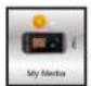 NETGEAR MyMedia - Tap the My Media button - 1