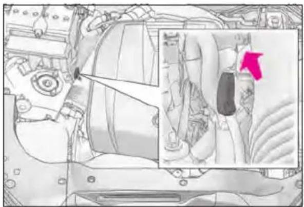 LEXUS RC 350 AWD (2019) - - Checking the engine oil - 1