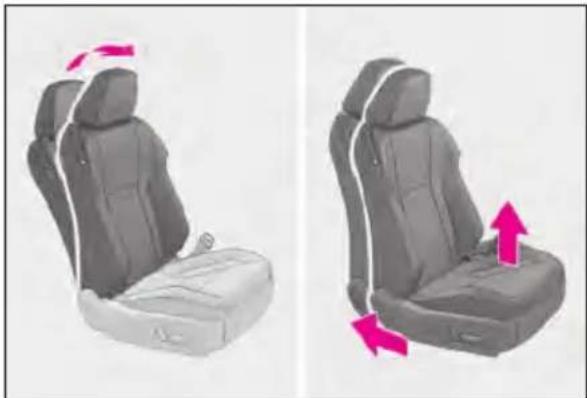 LEXUS RC 350 AWD (2019) - ■ When installing a child restraint system to a passenger seat - 1