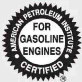 AMERICAN PETROLEUM INSTITUTE FOR GASOLINE ENGINES CERTIFIED®