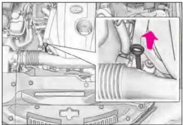 LEXUS RC 350 AWD (2019) - - Checking the engine oil - 2