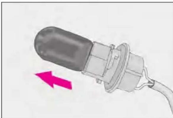 LEXUS RC 350 AWD (2019) - Replacing light bulbs - 6