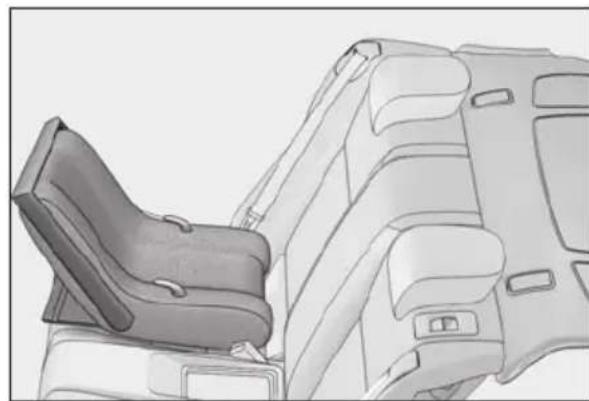 LEXUS RC 350 AWD (2019) - Child restraint system fixed with a seat belt - 1