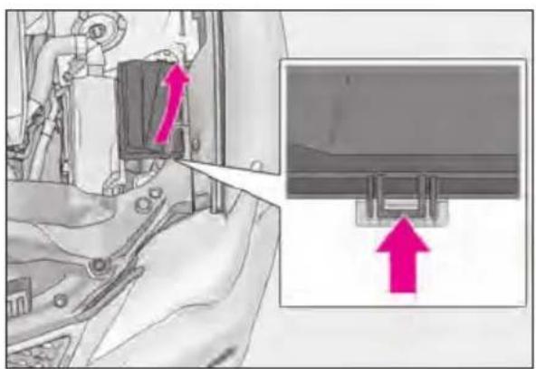 LEXUS RC 350 AWD (2019) - Checking and replacing fuses - 2