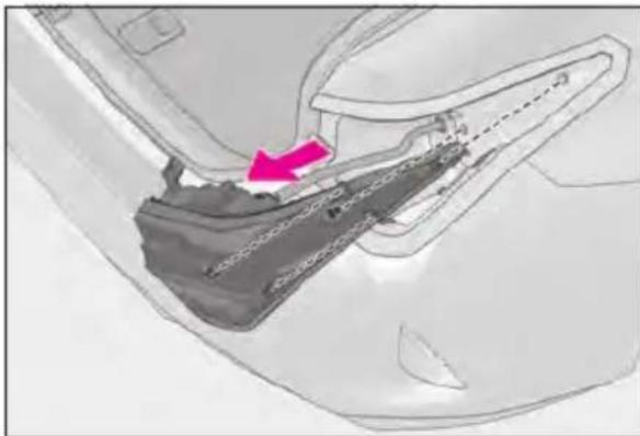 LEXUS RC 350 AWD (2019) - Replacing light bulbs - 4