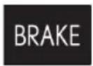 LEXUS RC 350 AWD (2019) - Brake system warning light - 1