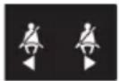 LEXUS RC 350 AWD (2019) - - Rear passengers' seat belt reminder lights (warning buzzer) ^* - 1