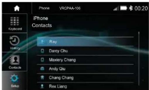 Phone VRCPAA-106 iPhone Contacts Ray Darcy Chu Maxiery Chang Andy Qiu Chang Chang Rex Liang