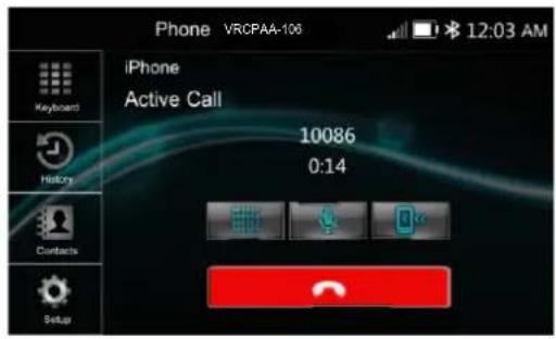 Phone VRCPAA-106 iPhone Active Call 10086 0:14