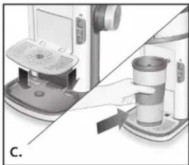 FAKIR Aroma Solo - Placing the Thermos / Cup to the Appliance - 3