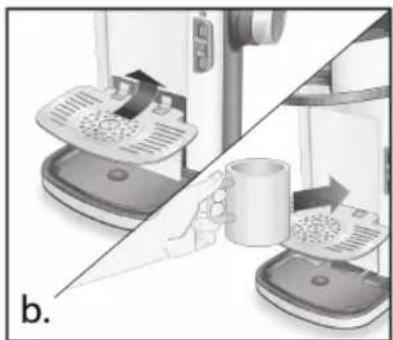 FAKIR Aroma Solo - Placing the Thermos / Cup to the Appliance - 2
