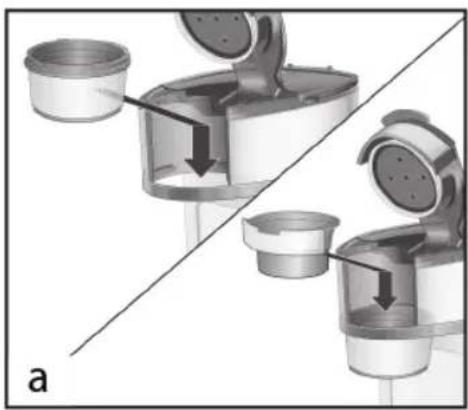 FAKIR Aroma Solo - Einlegen des Kaffeefilters in das Gerät - 1