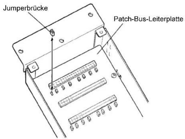 Jumperbrücke Patch-Bus-Leiterplatte