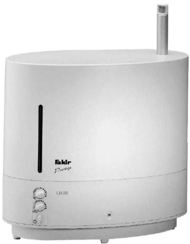 FAKIR Prestige LB 20 - Bedienungsanleitung Ultraschall-Luftbefeuchter - 1