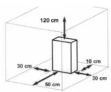120 cm 30 cm 50 cm 10 cm 30 cm