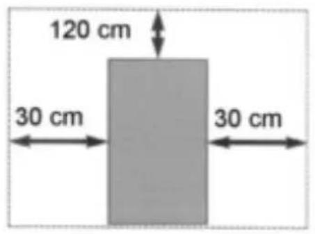 120 cm 30 cm 30 cm