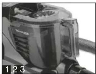 FAKIR Ranger Electronic - Toz haznesinin boşaltılması - 1
