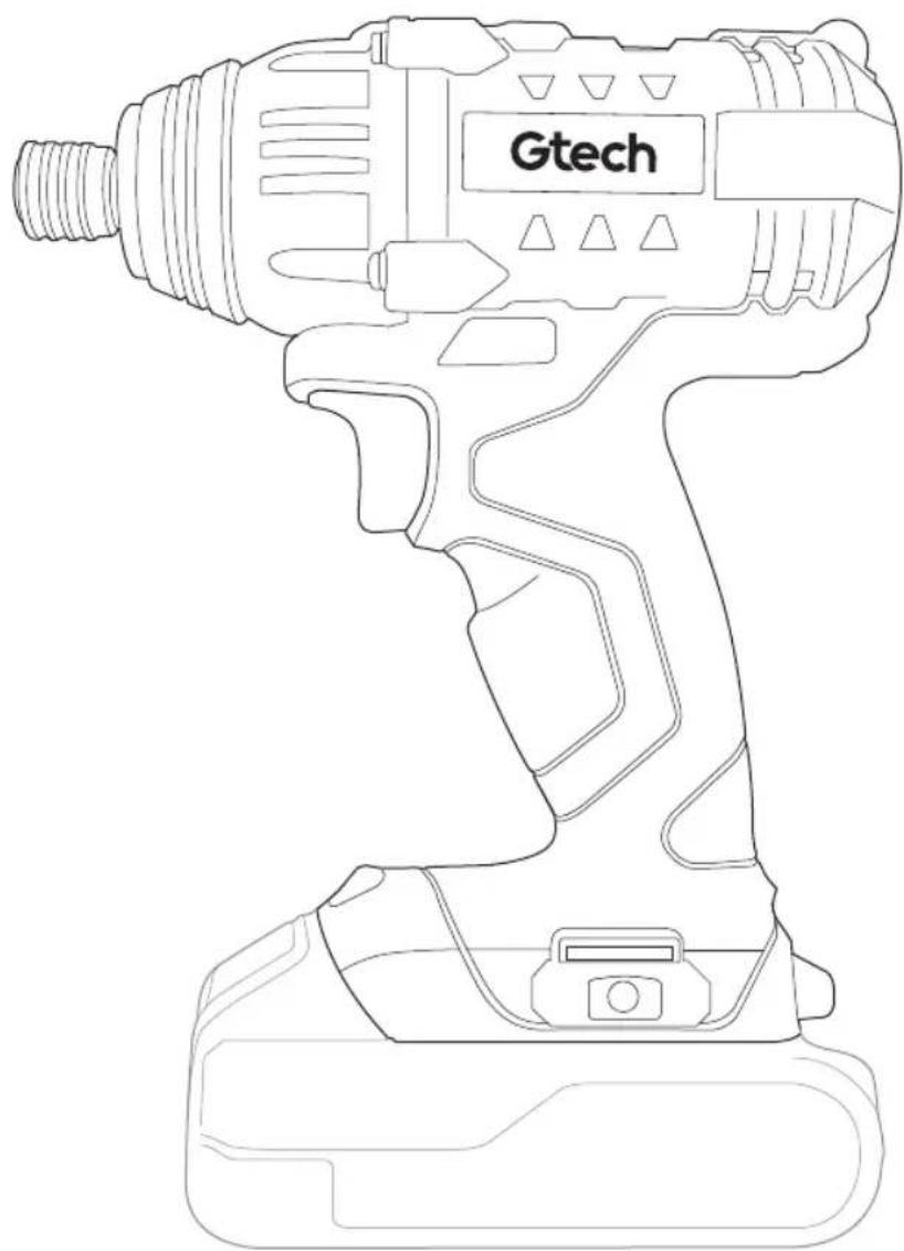 G-TECHNOLOGY CID001 - Cordless Impact Driver - 1