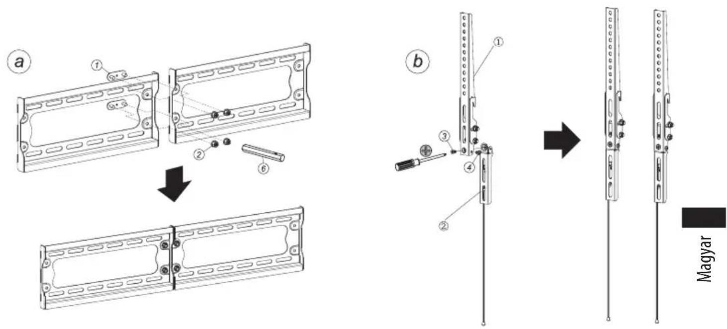 ECG LD 326501 - – A fali lapok és a tartósínek összeállítása - 1