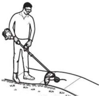 Craftsman CMXGTAMA27SC - Maintaining the Trimming Line - 1