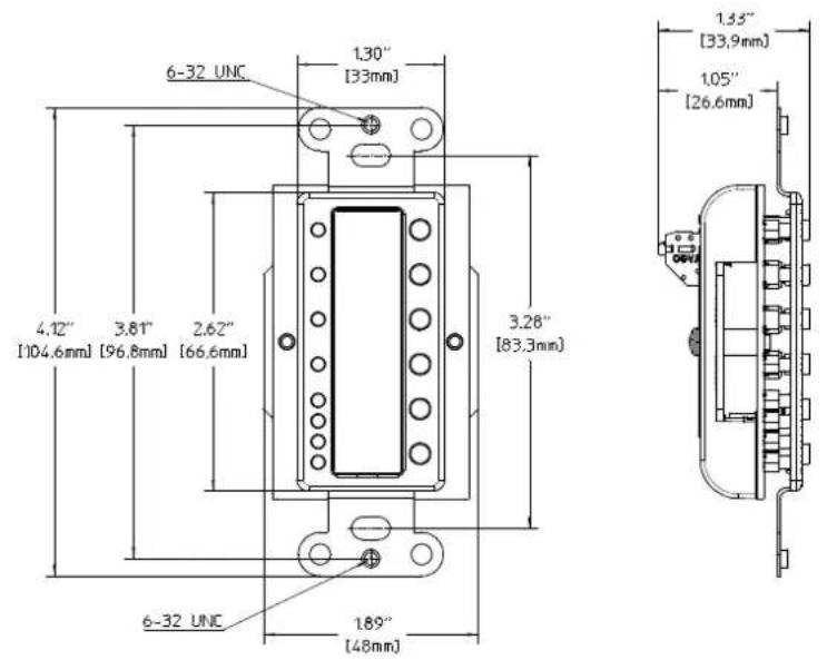 ELECTRO-VOICE PWS-4 - Dimensions - 2
