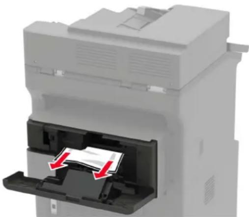 LEXMARK XM7355 - Papierstau in Klappe P - 2