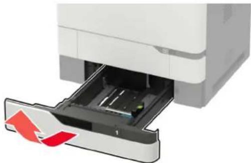 LEXMARK XM7355 - Austauschen der Einzugsrollen - 1