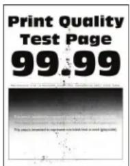 LEXMARK XM7355 - Fleckige Drucke und Punkte - 1