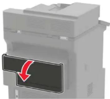 LEXMARK XM7355 - Papierstau in Klappe P - 1