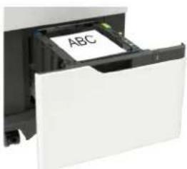 LEXMARK XM7355 - Ohne optionalen Heftklammer-Finisher Mit optionalem Heftklammer-Finisher - 1