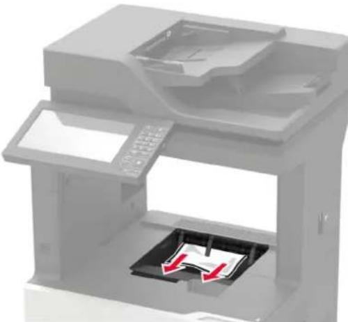 LEXMARK XM7355 - Papierstau im Standardfach - 1