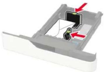 LEXMARK XM7355 - Einlegen von Druckmedien in das 550-Blatt-Fach - 13