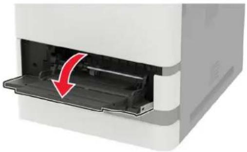 LEXMARK XM7355 - Reinigen der Einzugsrolle in der Universalzuführung - 1