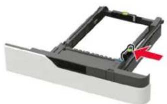 LEXMARK XM7355 - Einlegen von Druckmedien in das 550-Blatt-Fach - 5