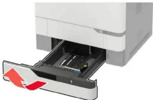 LEXMARK XM7355 - Reinigen der Einzugsrollen - 1