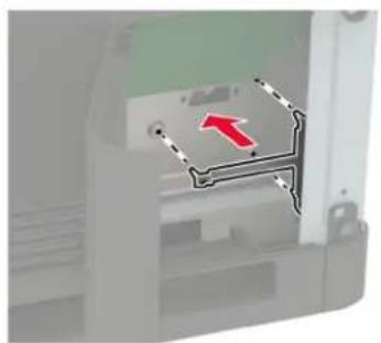 LEXMARK XM7355 - Installieren eines Internal Solutions Port - 4