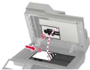 LEXMARK XM7355 - Automatische Dokumentenzuführung (ADZ) Scannerglas - 2