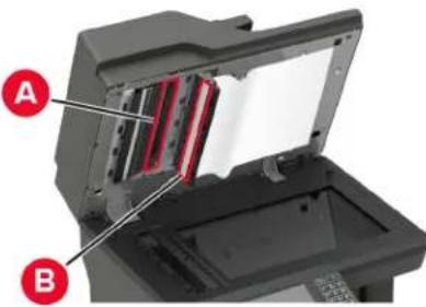 LEXMARK XM7355 - Vertikale, dunkle Linien - 3