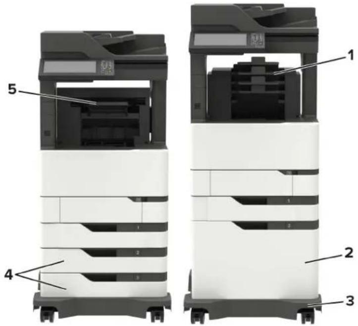 LEXMARK XM7355 - Grundmodell - 2