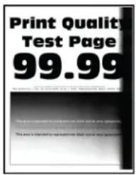 LEXMARK XM7355 - Vertikale, dunkle Streifen - 1