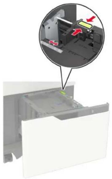 LEXMARK XM7355 - Einlegen von Papier im Format A4, Letter, Legal, Oficio oder Folio - 4